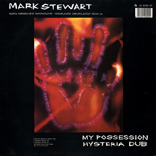 Mark Stewart - Hysteria | Mute (12 MUTE 92) - 2