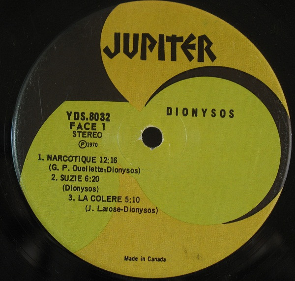 Dionysos - Le Grand Jeu | Jupiter (YDS 8032) - 3