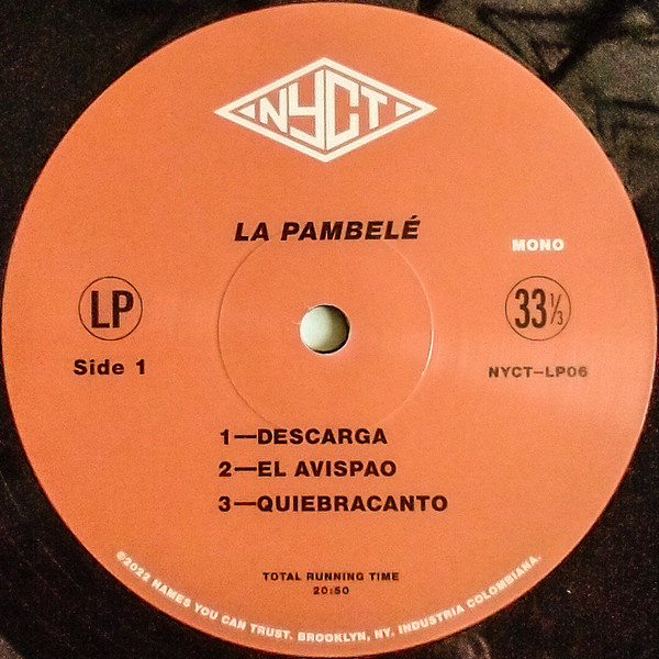 La Pambelé - La Pambelé | Names You Can Trust (NYCT-LP06) - 3