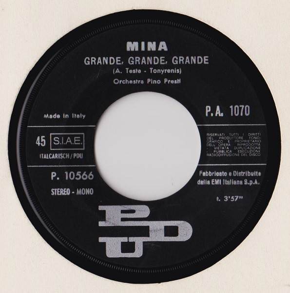 Mina - Grande, Grande, Grande | PDU (P.A. 1070) - 4