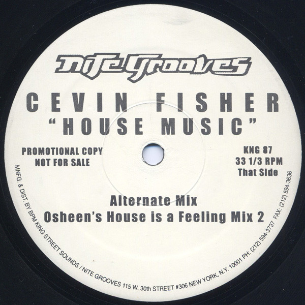 Cevin Fisher - House Music | Nite Grooves (KNG 87) - 2 Cevin Fisher - House Music | Nite Grooves (KNG 87) - 2