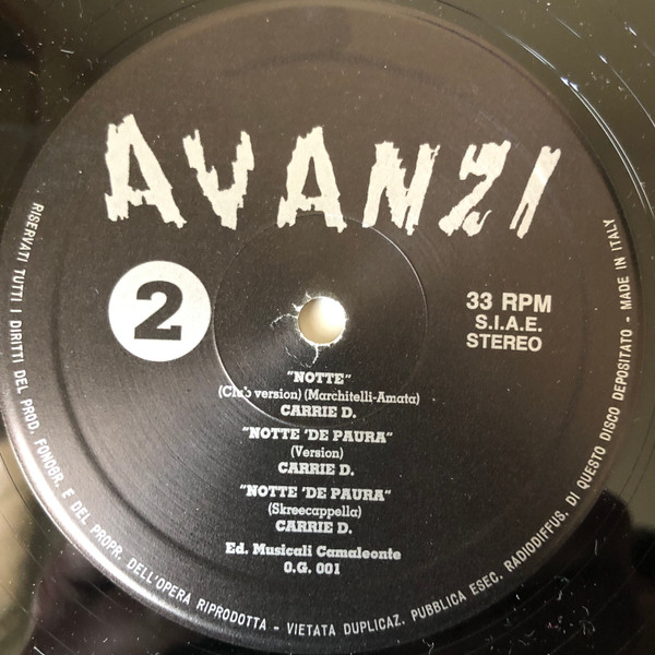 Rokko E I Suoi Fratelli - Avanzo - Carrie D. - Avanzi | Century Vox Records (O.G. 001) - 4 Rokko E I Suoi Fratelli - Avanzo - Carrie D. - Avanzi | Century Vox Records (O.G. 001) - 4
