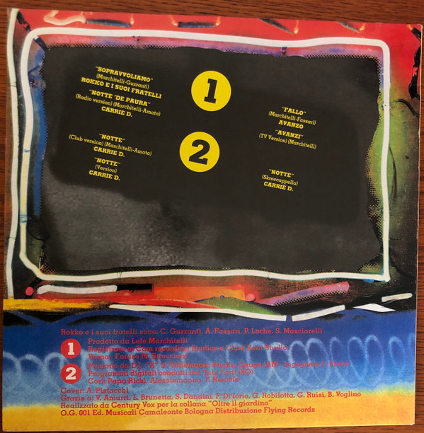 Rokko E I Suoi Fratelli - Avanzo - Carrie D. - Avanzi | Century Vox Records (O.G. 001) - 2 Rokko E I Suoi Fratelli - Avanzo - Carrie D. - Avanzi | Century Vox Records (O.G. 001) - 2