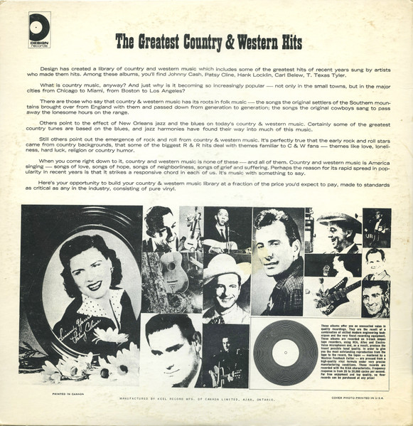 Various - Greatest Country & Western Stars | Design Records (DLP-601) - 2 Various - Greatest Country & Western Stars | Design Records (DLP-601) - 2