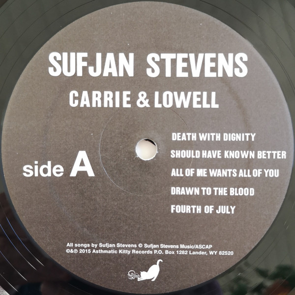Sufjan Stevens - Carrie & Lowell | Asthmatic Kitty Records (AKR099) - 3