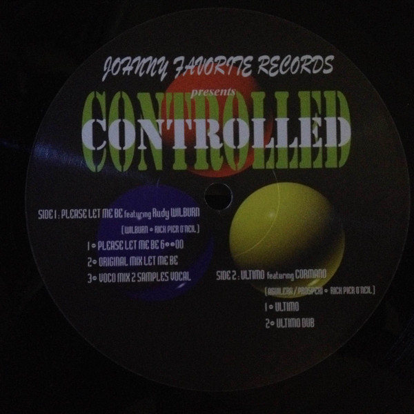 Controlled - Please Let Me Be / Ultimo | Johnny Favorite Records (JFR 9903) - main