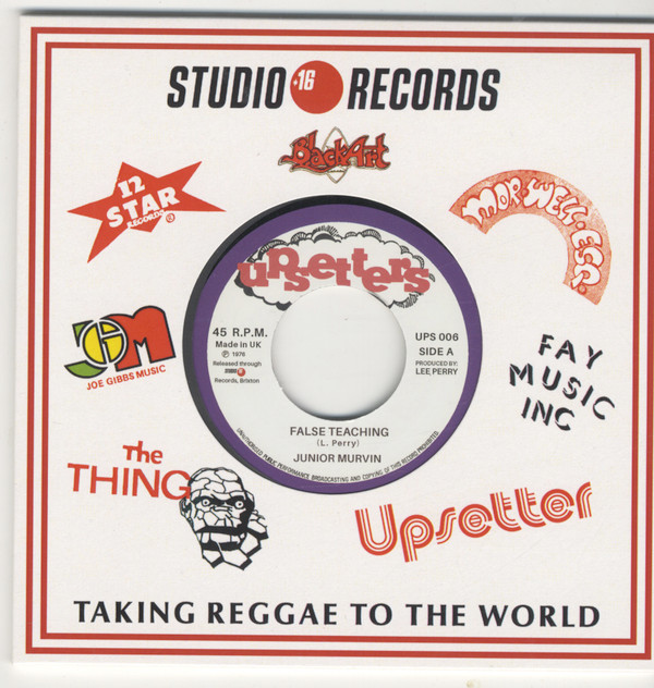Junior Murvin - False Teaching | Upsetters (UPS006)