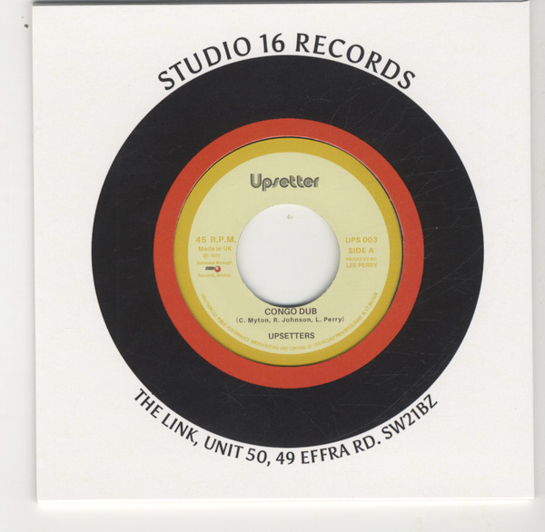 The Congos - Row Fisherman | Upsetter (UPS003) - 2