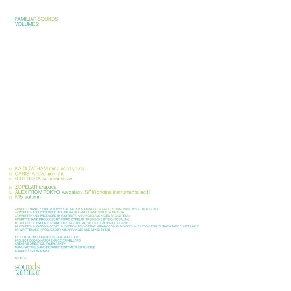 Various - Familiar Sounds Volume 2 | Sounds Familiar (SFLP 02) - 2 Various - Familiar Sounds Volume 2 | Sounds Familiar (SFLP 02) - 2