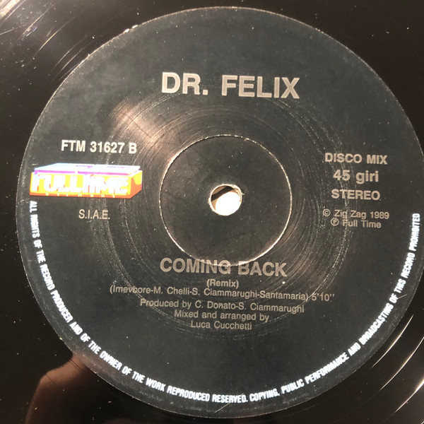 Dr. Felix - Party Time-Coming Back | Full Time Records (FTM 31627) - 4