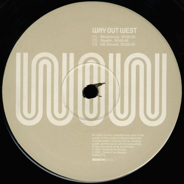 Way Out West - Intensify | Distinct'ive Breaks (DISNLP76) - 5