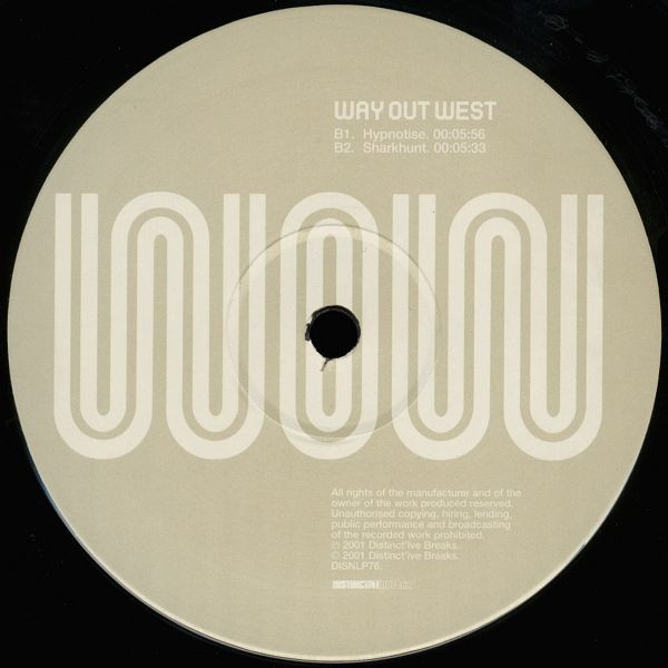 Way Out West - Intensify | Distinct'ive Breaks (DISNLP76) - 4
