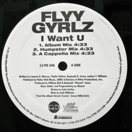 Flyy Gyrlz - I Want You | Wrap Records (12-PO 346)