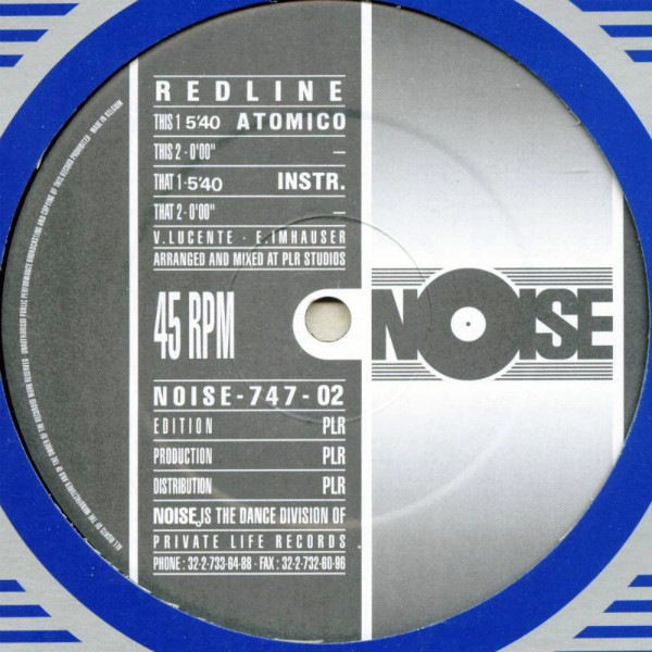 Redline - Atomico | Noise Records (NOISE-747-02) - main