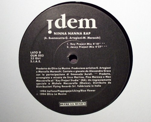 Idem - Evviva La Musica / Ninna Nanna Rap | Oltre La Musica (OLM 003) - 2 Idem - Evviva La Musica / Ninna Nanna Rap | Oltre La Musica (OLM 003) - 2