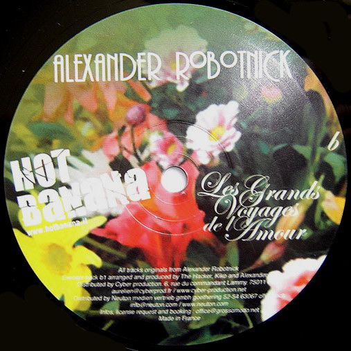 Alexander Robotnick - Les Grands Voyages De L'Amour | Hot Banana (hot banana 007) - 2 Alexander Robotnick - Les Grands Voyages De L'Amour | Hot Banana (hot banana 007) - 2