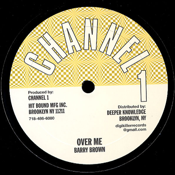 Barry Brown / Angela Prince - Over Me / Joker Lover | Channel One (DKR-038) Barry Brown / Angela Prince - Over Me / Joker Lover | Channel One (DKR-038)
