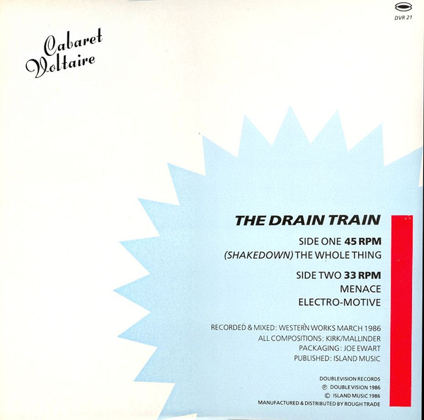 Cabaret Voltaire - The Drain Train | Doublevision (DVR 21) - 2