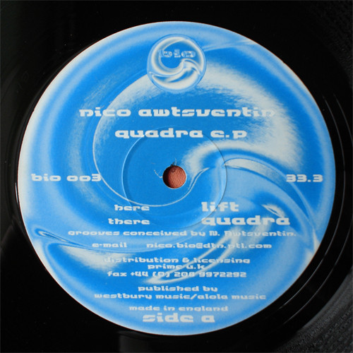 Nico Awtsventin - Quadra EP | Bio (bio 003) - main