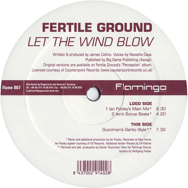 Fertile Ground - Let The Wind Blow | Flamingo Discos (Flame 007) - 4 Fertile Ground - Let The Wind Blow | Flamingo Discos (Flame 007) - 4