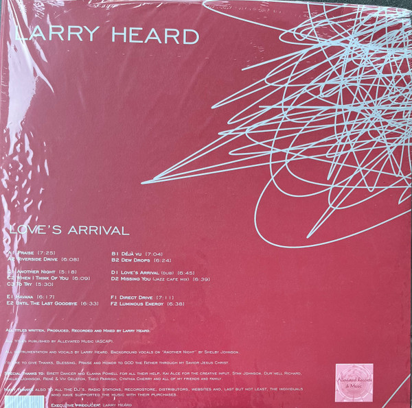Larry Heard - Love's Arrival | Alleviated Records (ML-9013) - 2 Larry Heard - Love's Arrival | Alleviated Records (ML-9013) - 2
