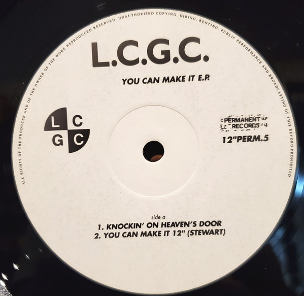 L.C.G.C. - You Can Make It E.P. | Permanent Records (12 PERM 5) - 3