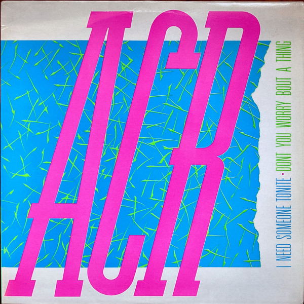 ACR - I Need Someone Tonite | Factory (FAC 72) - main