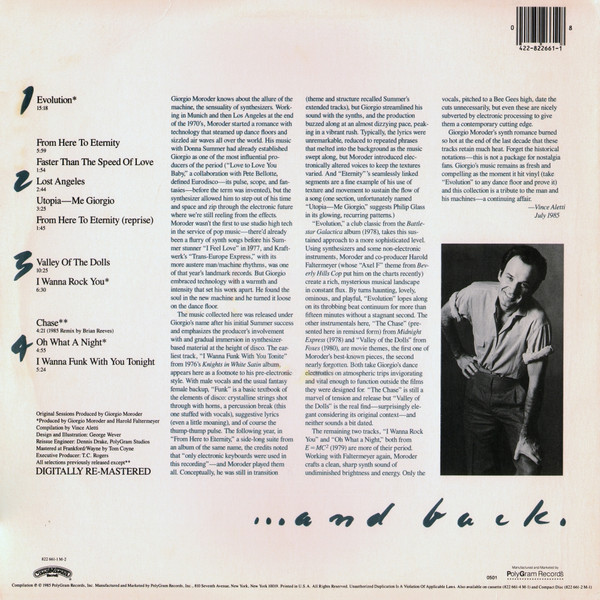 Giorgio Moroder - From Here To Eternity ... And Back | Casablanca (822 661-1 M-2) - 2 Giorgio Moroder - From Here To Eternity ... And Back | Casablanca (822 661-1 M-2) - 2