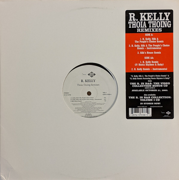 R. Kelly - Thoia Thoing (Remixes) | Jive (82876-57038-1)