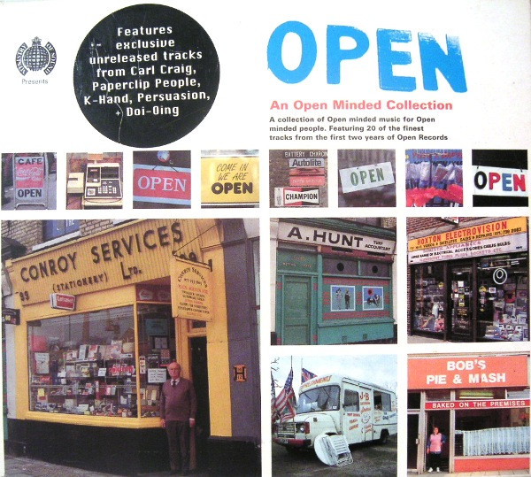 Various - Ministry Of Sound Presents Open (An Open Minded Collection) | Open (OPENCD1)