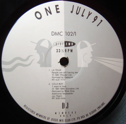 Various - July • 91 (One) | DMC (DMC 102/1) - 4