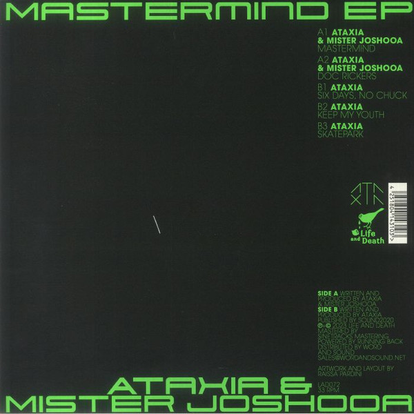 Ataxia - Mastermind | Life And Death (LAD072) - 2