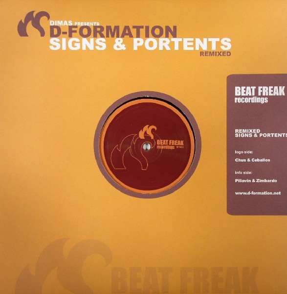 Dimas Carbajo Presents D-Formation - Signs & Portents: Remixed | BeatFreak Recordings (BF0052)