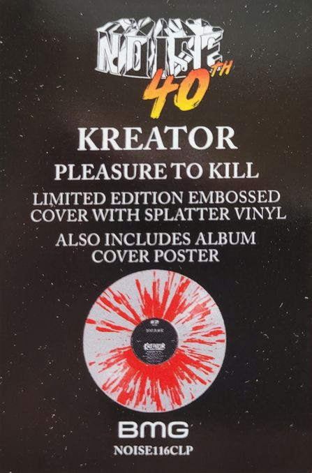 Kreator - Pleasure To Kill | Noise (NOISE116CLP) - 3 Kreator - Pleasure To Kill | Noise (NOISE116CLP) - 3