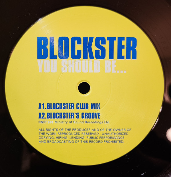 Blockster - You Should Be... | Palladium (PALLADIUM 003) - 3 Blockster - You Should Be... | Palladium (PALLADIUM 003) - 3