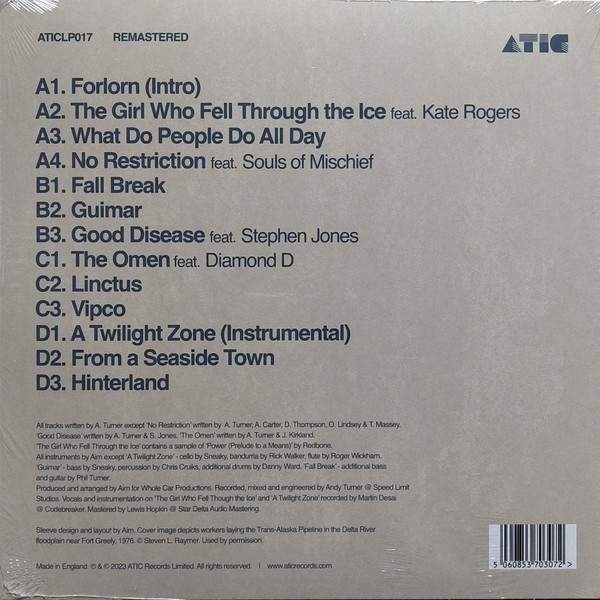 Aim - Hinterland | Atic Records Ltd (ATICLP017) - 2 Aim - Hinterland | Atic Records Ltd (ATICLP017) - 2
