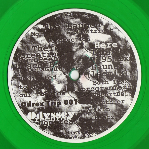 Montreal & Maastricht Connection - The Launch EP | Odyssey Records Montréal (Odrex Trip 001)