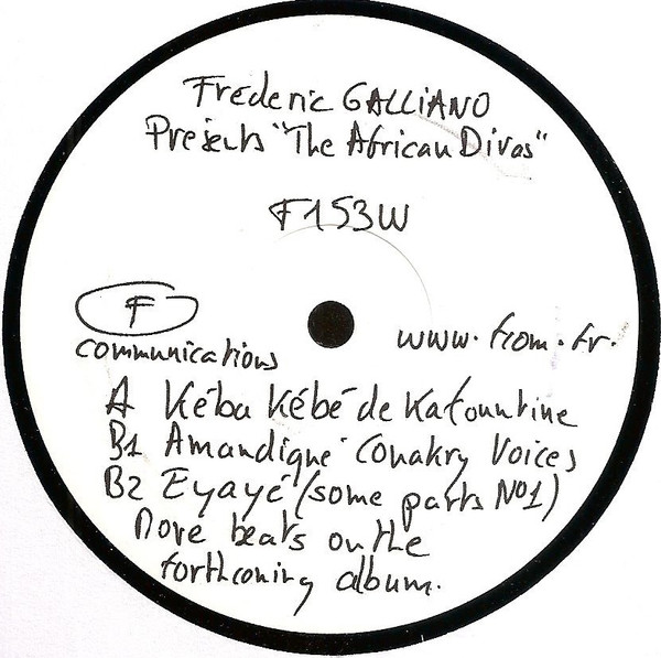 Frederic Galliano - The African Divas | F Communications (F153W)