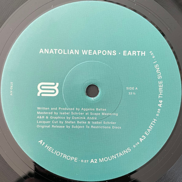 Anatolian Weapons - Earth | Subject To Restrictions Discs (STRD-XIV) - 3 Anatolian Weapons - Earth | Subject To Restrictions Discs (STRD-XIV) - 3