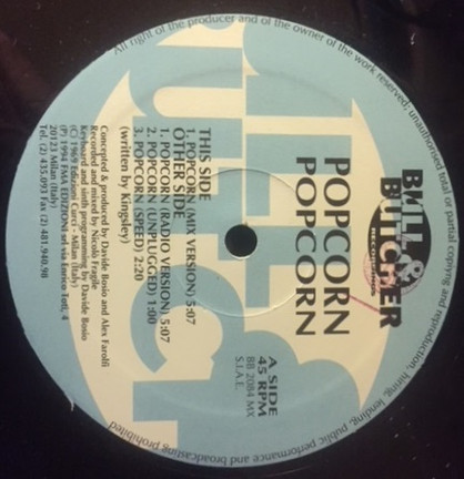 Popcorn - Popcorn | Bull & Butcher Recordings (BB 2084 MX) - main Popcorn - Popcorn | Bull & Butcher Recordings (BB 2084 MX) - main