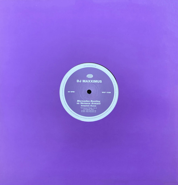 Something J / DJ Maxximus - Mercedes Bentley Vs Versace Armani | Warp Records (WAP 152) - 2 Something J / DJ Maxximus - Mercedes Bentley Vs Versace Armani | Warp Records (WAP 152) - 2