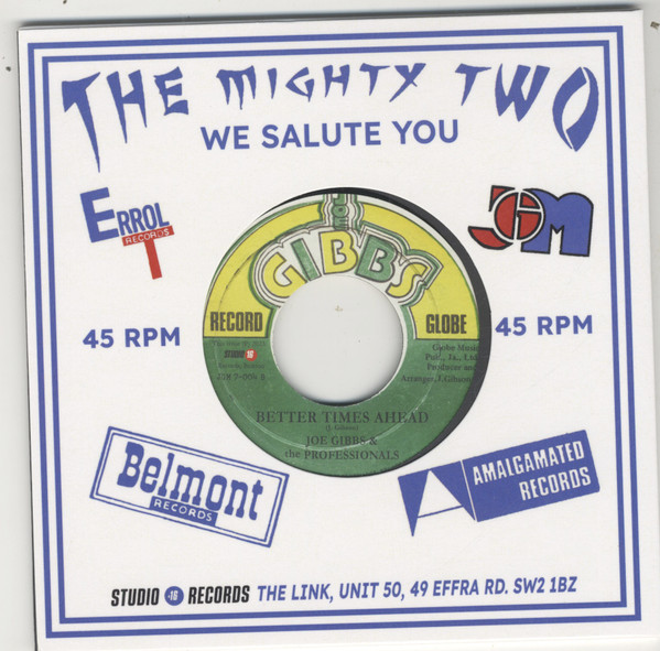 Junior Mervin - Time Stiff / Better Times Ahead | Joe Gibbs Record Globe (JGM7-004) - 2