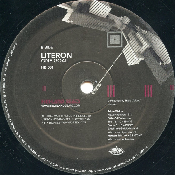 Literon - One Asset | Highland Beats Technology Music Works (HB 031) - 2