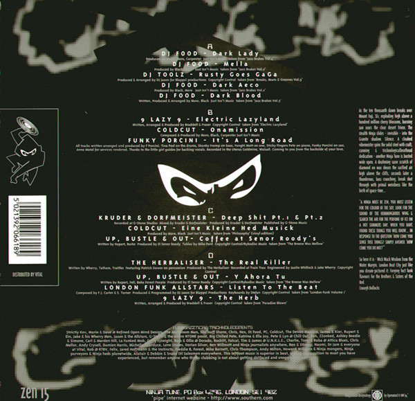 Various - Ninja Cuts : Funkjazztical Tricknology | Ninja Tune (ZEN 15) - 2
