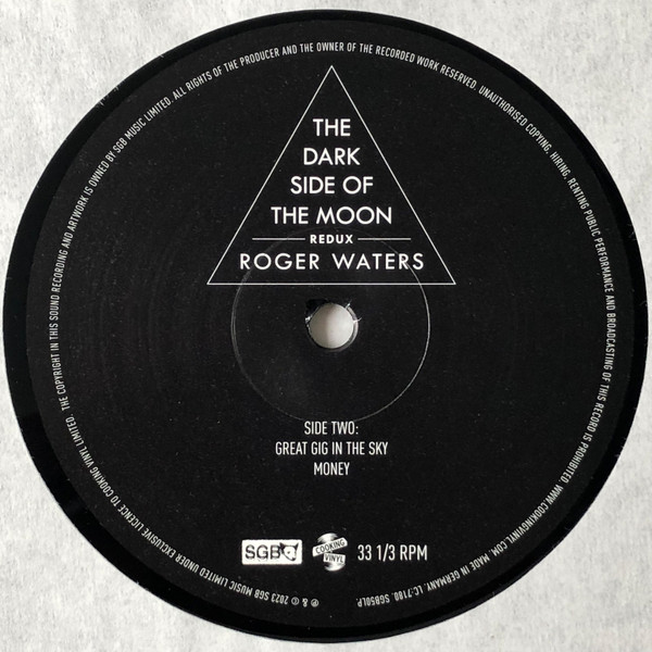 Roger Waters - The Dark Side Of The Moon Redux (2LP) [Vinyl] | Cooking Vinyl (SGB50LP) - 6