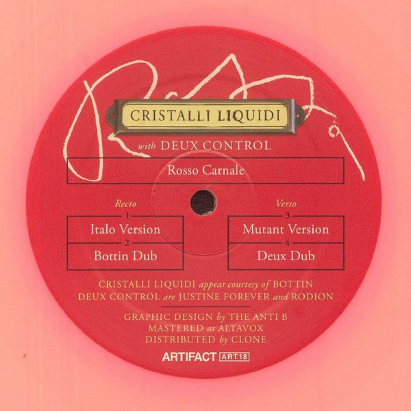 Cristalli Liquidi with Deux Control - Rosso Carnale | Artifact (ART 018) - 2 Cristalli Liquidi with Deux Control - Rosso Carnale | Artifact (ART 018) - 2