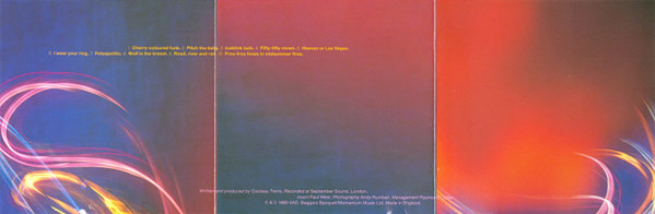 Cocteau Twins - Heaven Or Las Vegas CD | 4AD (Cad 0012 cd) - 6
