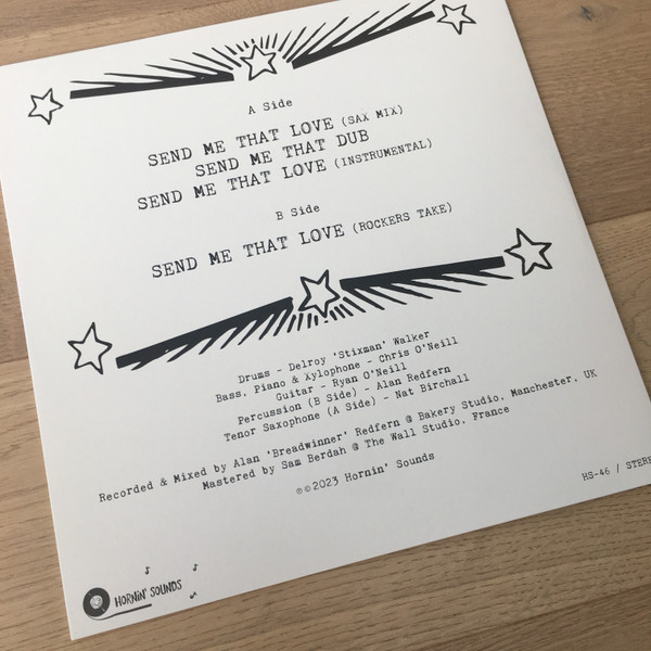 Bakery All Star - Send Me That Love | Hornin' Sounds (HS-46) - 3 Bakery All Star - Send Me That Love | Hornin' Sounds (HS-46) - 3