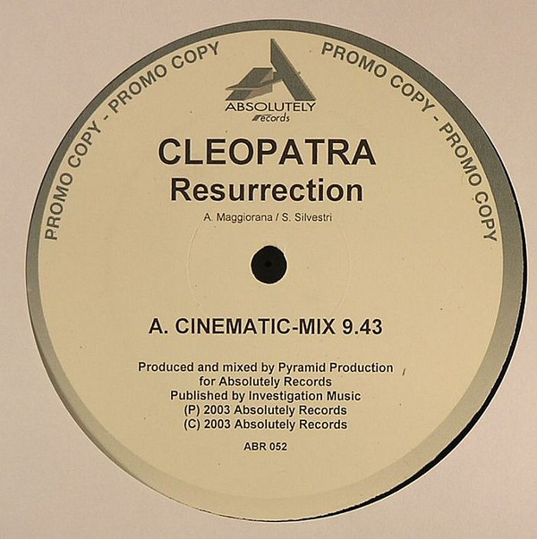 Cleopatra - Resurrection | Absolutely Records (ABR 052)