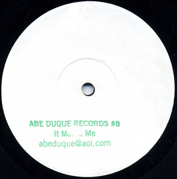 Abe Duque - It Moved Me | Abe Duque Records (ADR-008) - main Abe Duque - It Moved Me | Abe Duque Records (ADR-008) - main
